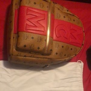 Mcm Stark Stripe Visetos Backpack